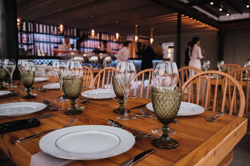 Green Lantern Pizza restaurant interior — cozy dining atmosphere